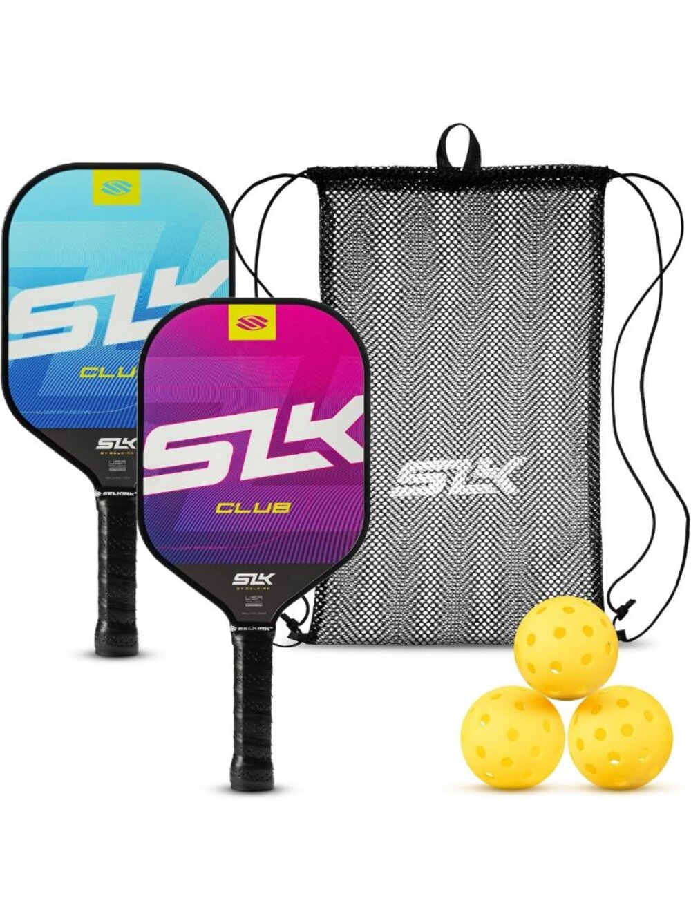 Graphite & Fiberglass Pickleball Paddle Set | Lightweight, Durable